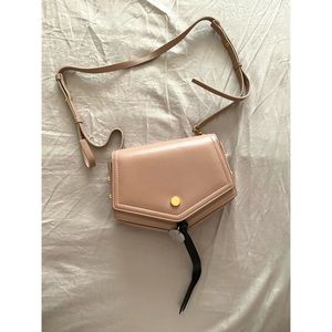 Jimmy Choo Arrow cross body bag, Ballet Pink, Authentic, original dustbag & box